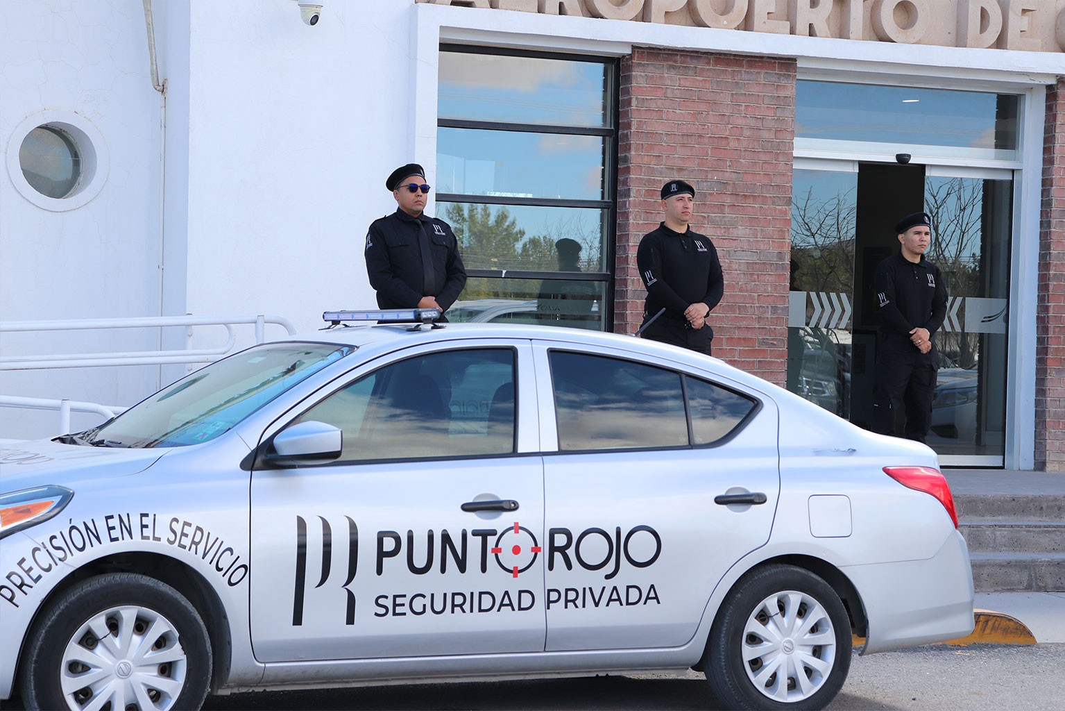 Cobertura de seguridad privada en sitio